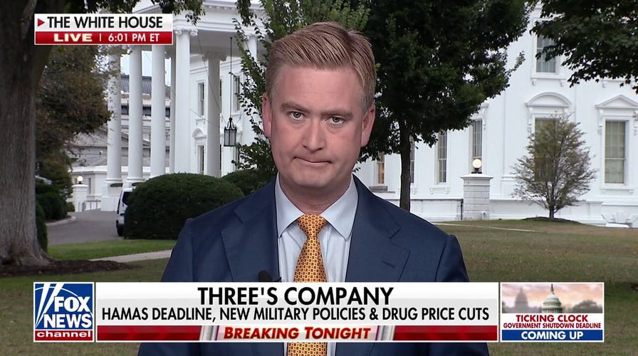 President Trump says his support will never waver at top-brass military meeting