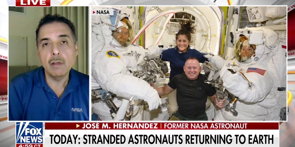 Stranded NASA astronauts undock from ISS, embark on return mission home