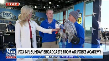 Air Force Academy's official mascots join 'FOX & Friends Weekend'