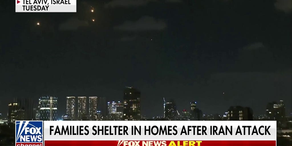 Israeli families shelter in homes during 'unprecedented' Iranian attack