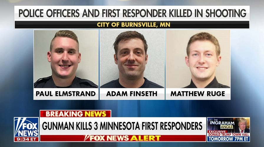 Gunman kills three Minnesota first responders