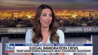 Trump is laying down the law for blue states, says Elizabeth Barcohana