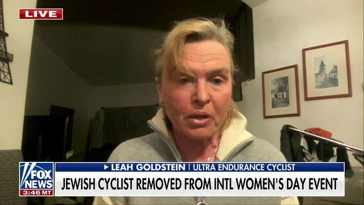 Jewish cyclist says she was removed from International Women's Day event: 'Why am I excluded?'