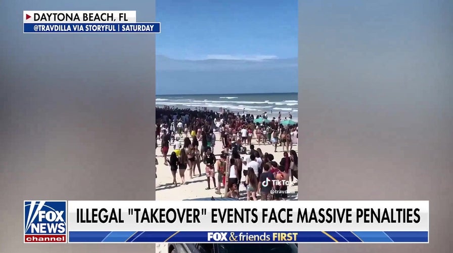 Volusia County Sheriff Mike Chitwood vows crackdown connected  Daytona Beach outpouring  interruption  chaos