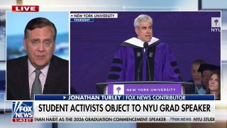 NYU students boo bestselling author during commencement speech