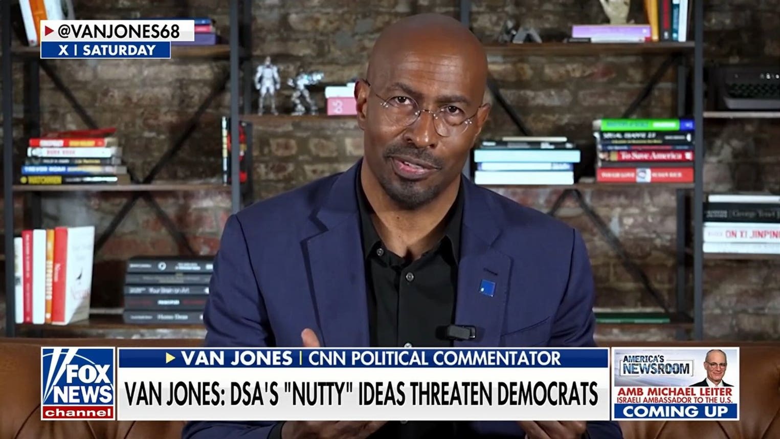 Van Jones says far-left DSA's 'nutty' ideas threaten Democrats