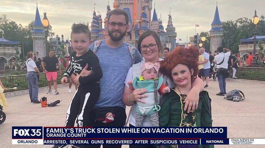 Georgia family's truck stolen while on vacation at Walt Disney World