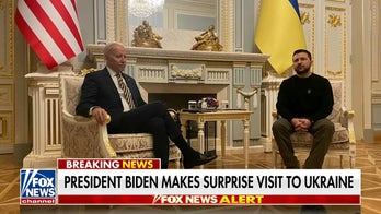President Biden makes surprise visit to Ukraine