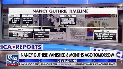 Arizona sheriff reveals DNA test setback in Nancy Guthrie case