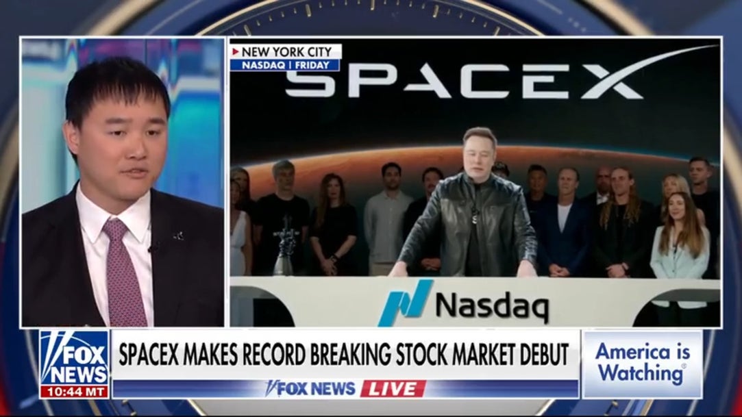 Charter Space founder details SpaceX’s record-breaking stock market debut