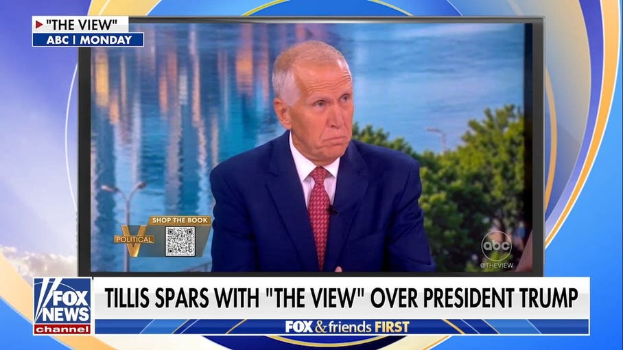 Thom Tillis spars with hosts of 'The View' over Trump
