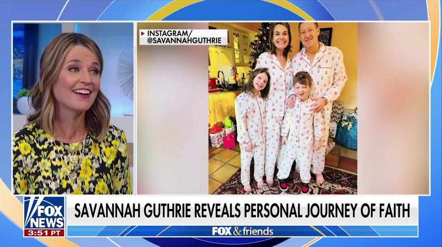 Savannah Guthrie shares about her love of God, book 'Mostly What God Does'