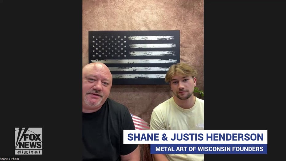Wisconsin father-son duo thank America’s military heroes from the ‘bottom of our heart’