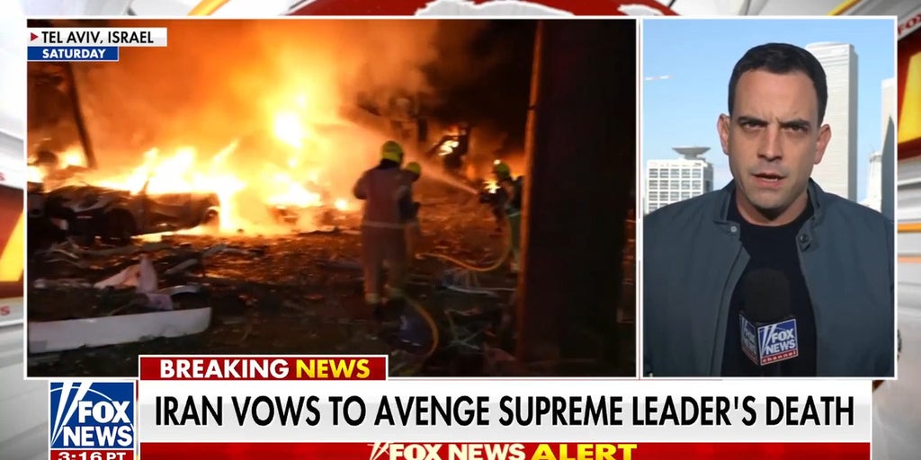 Trey Yingst reports live from Tel Aviv as Israel intercepts Iranian missiles