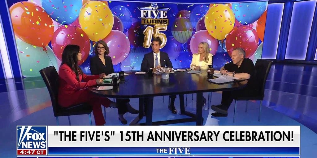 The Five' turns 15 and celebrates with viewers | Fox News Video