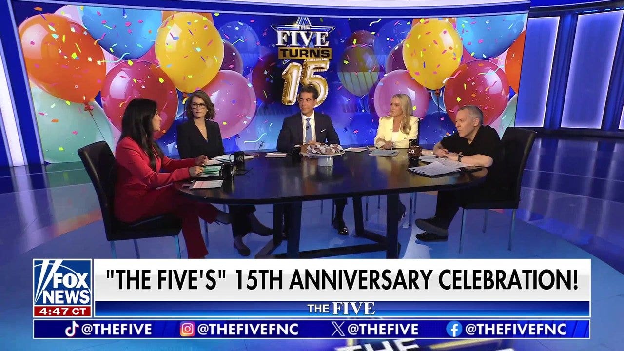 The Five' turns 15 and celebrates with viewers | Fox News Video