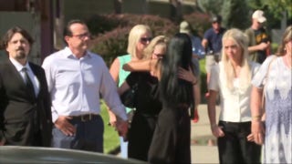 The family of Kaylee Goncalves arrives for Bryan Kohberger's anticipated guilty plea