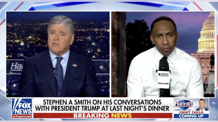 Stephen A Smith shares what he told President Trump at White House dinner - Fox News