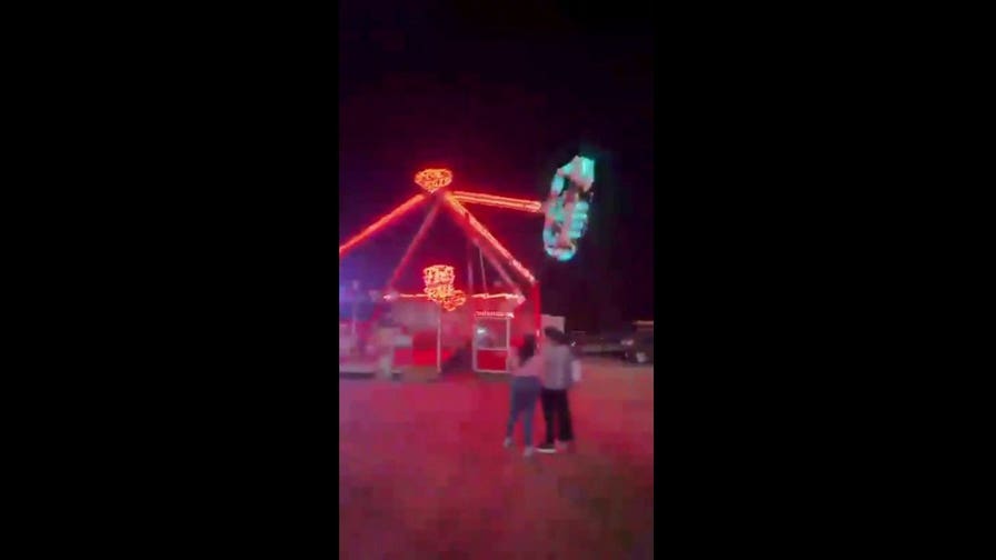 Video of amusement park ride captures the moments just before a teen tragically falls to her death