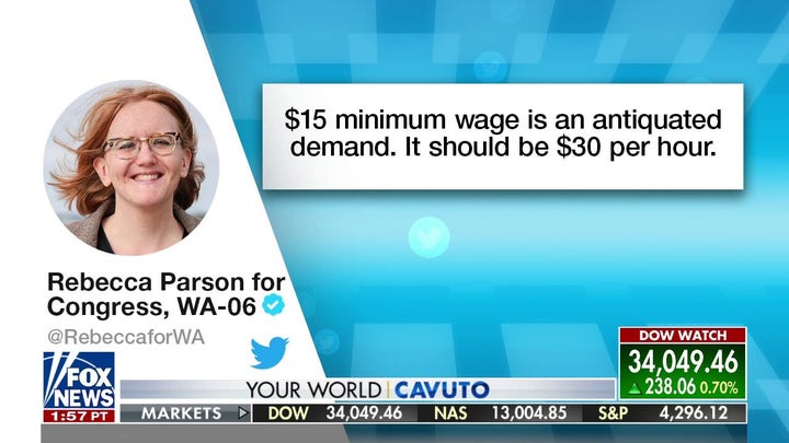 Congressional candidate in Washington calls for a $30 minimum wage