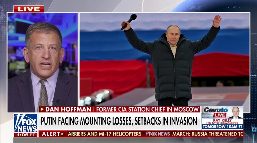 Putin’s regime is on the line and losing: former CIA station chief