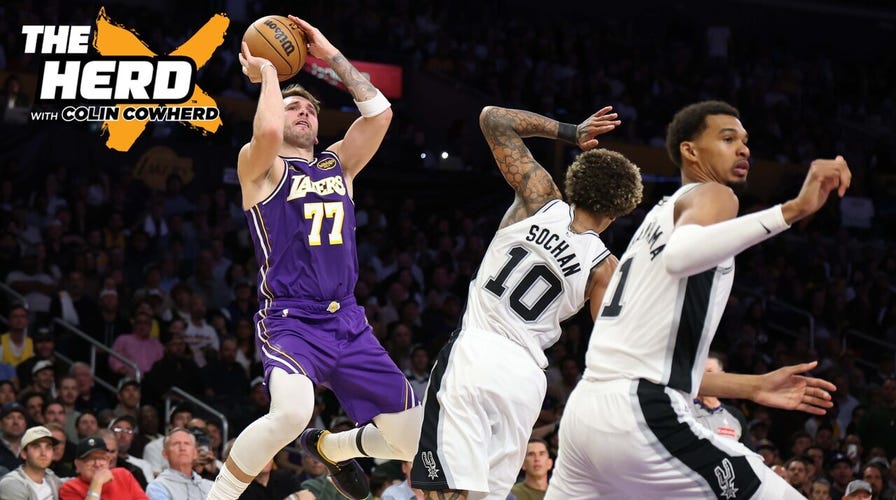 Luka Doncic scores 35 in Lakers win over Spurs, Is Los Angeles a title contender? | The Herd