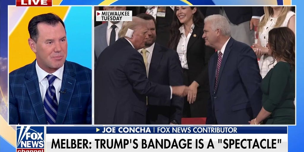 Joe Concha slams Ari Melber for calling Trump's bandage a 'spectacle': 'Go to hell'