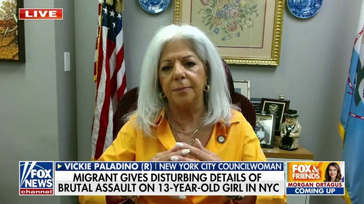 NYC councilwoman says migrant rape suspect 'an animal' after alleged attack on 13-year-old