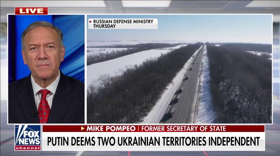 Mike Pompeo: Biden could have used 'strategic deterrence' to stop Putin
