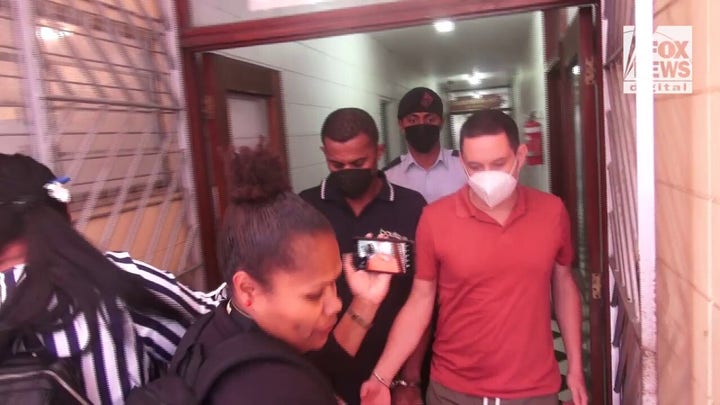 Bradley Dawson leaves Fiji court after bail hearing