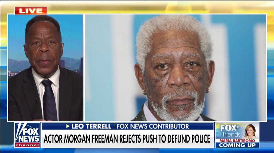 Leo Terrell applauds Morgan Freeman's opposition to defund the police movement: 'We love the police'