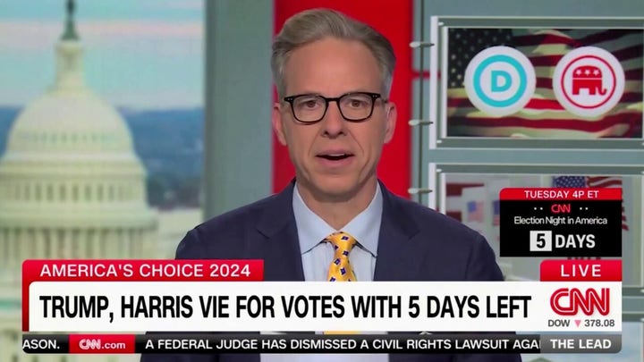 Tapper live fact-checks Harris speech: Trump's quote on protecting women was ‘not as she presented it’