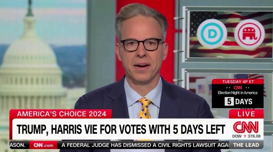 Tapper live fact-checks Harris speech: Trump's quote on protecting women was ‘not as she presented it’