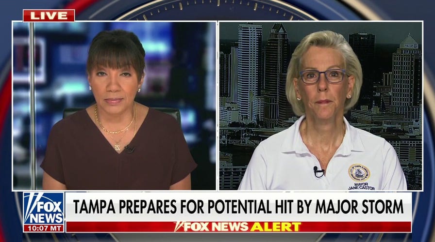 Tampa prepares for a potential hit by major hurricane 