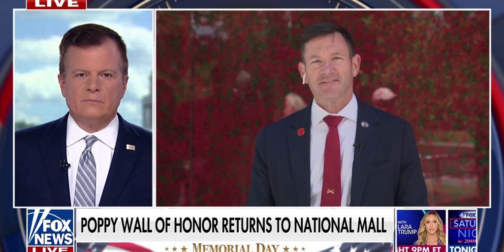 Poppy Wall of Honor returns to National Mall ahead of Memorial Day