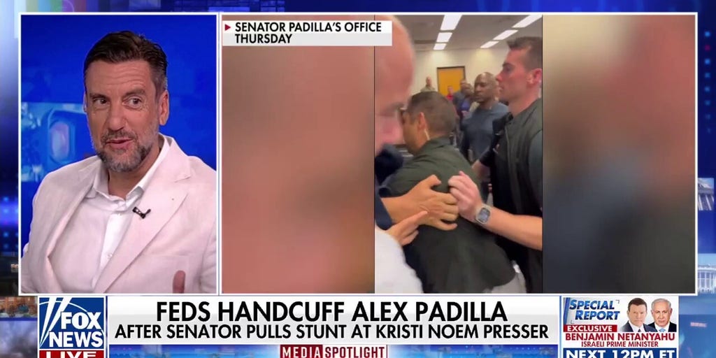 Senator slammed for 'pathetic' political stunt at Kristi Noem's press conference