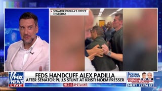 Senator slammed for 'pathetic' political stunt at Kristi Noem's press conference