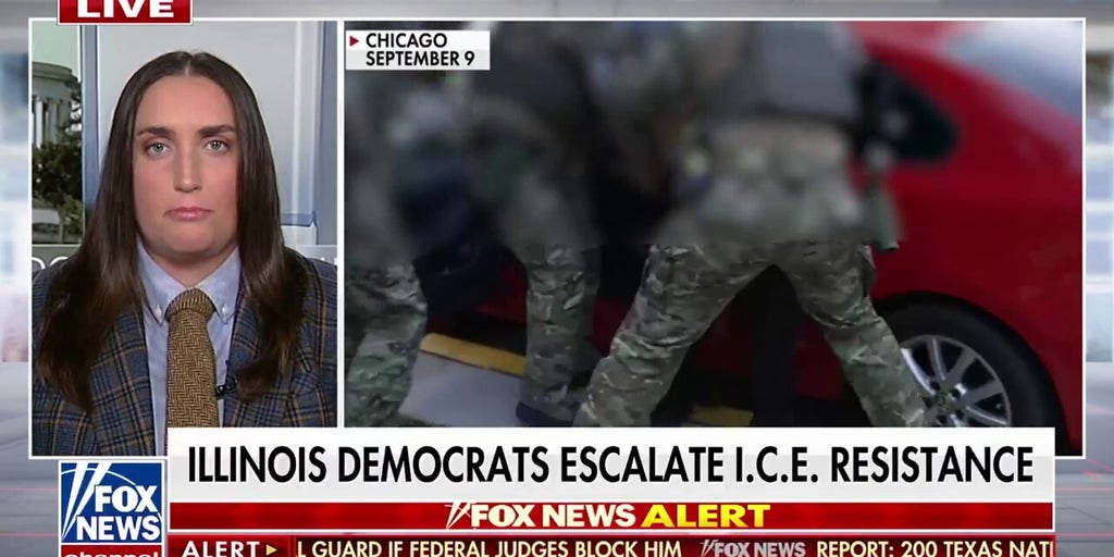 ICE official fires back at Pritzker's 'peaceful protest' claims: ‘Nowhere near peaceful!’