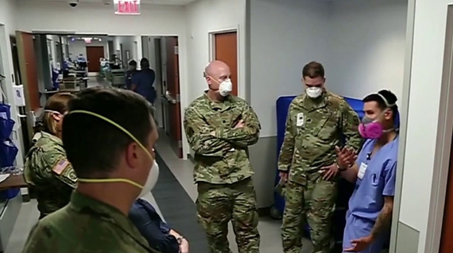 Military deployed to Texas to help in COVID-19 hotspots