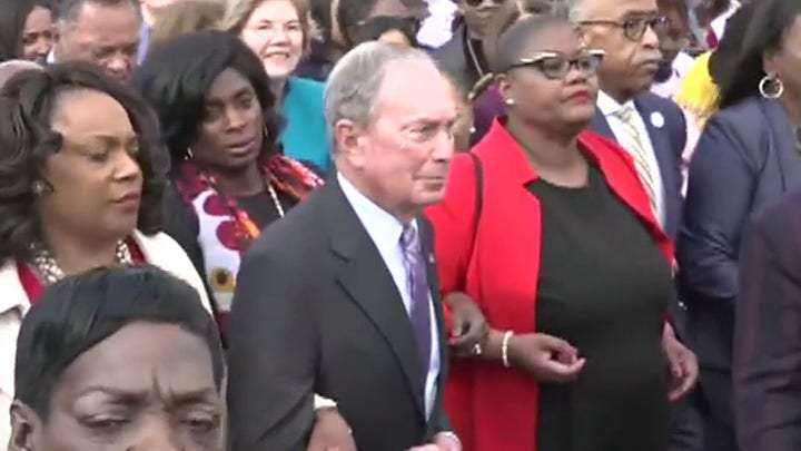 Democratic candidates attend Selma Bridge crossing jubilee