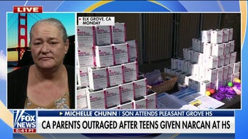 California mom alarmed after teenage son brought Narcan home from school: 'I was very scared'