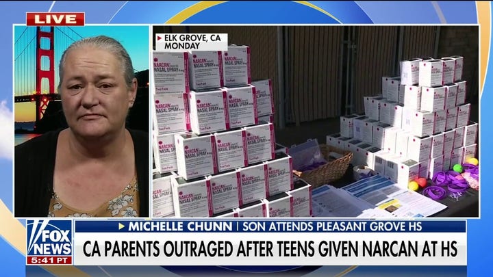 California parent outraged after her son was sent home with Narcan
