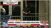 Verdict has been reached in the Trump case