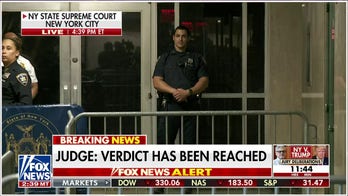 Verdict has been reached in the Trump case