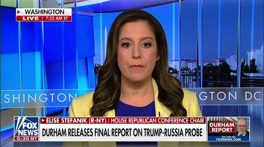 ‘Stunning’ Durham report shows the ‘cultural rot’ in the FBI: Elise Stefanik