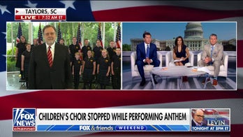 Children's choir stopped from performing national anthem at Capitol building
