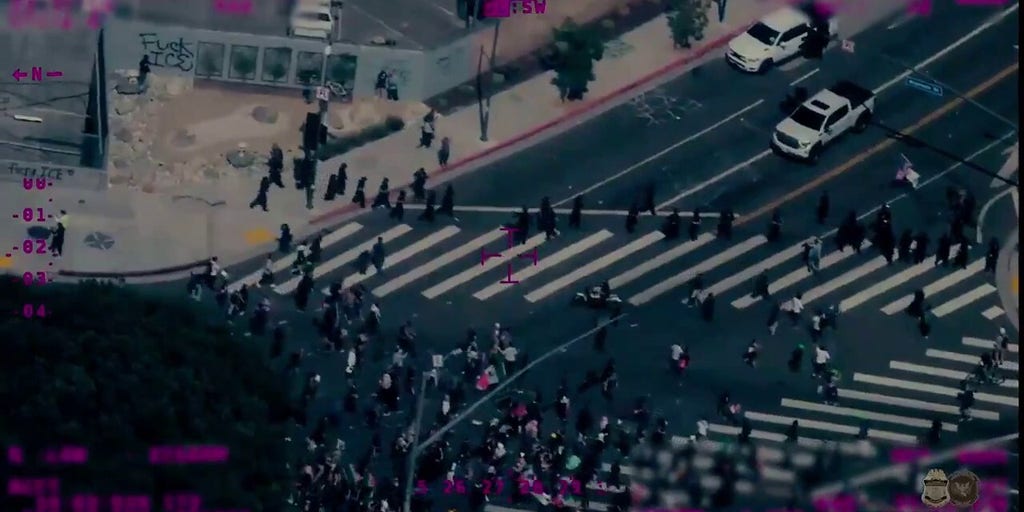 DHS Drone Surveillance and Curfew at LA Protests