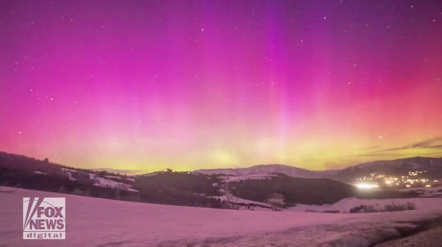 Northern Lights shown in stunning new video