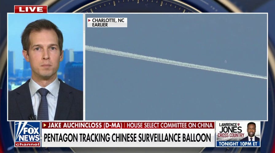 Spy balloon a 'deeply unimpressive display' of CCP's power: Rep. Jake Auchincloss