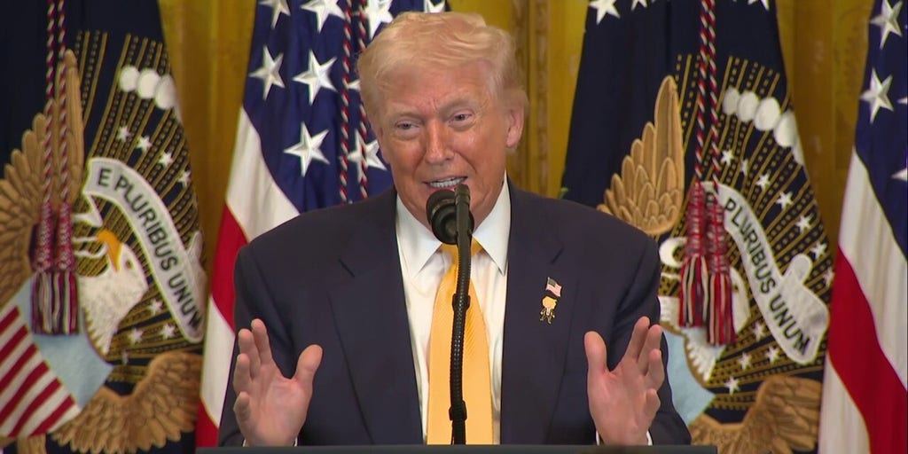 Trump praises contributions of Black entertainers and athletes at White House event